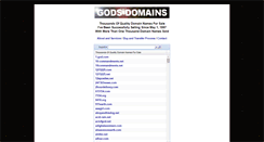 Desktop Screenshot of gods-domains.com